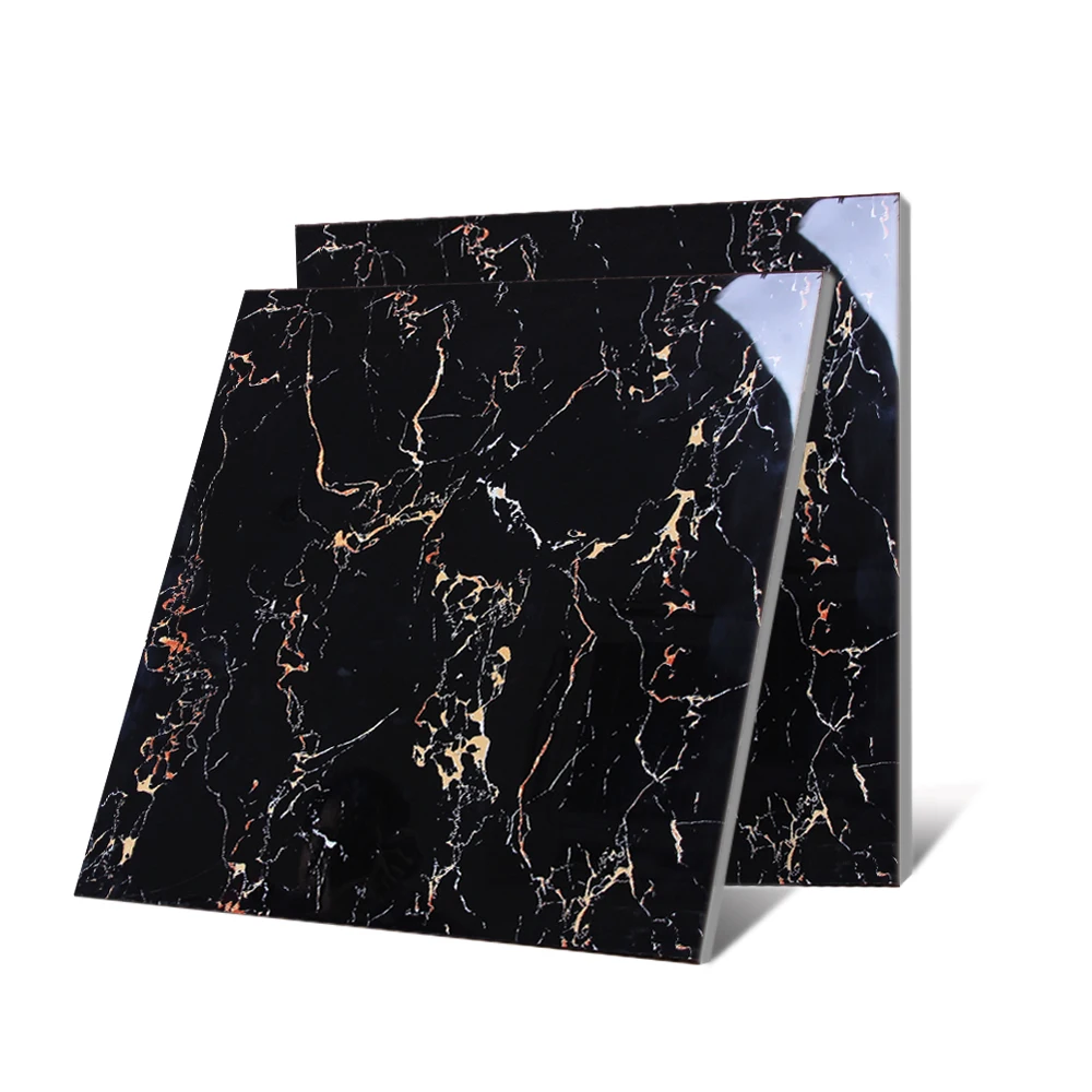 佛山800x800mm黒と金の大理石タイル| Alibaba.com