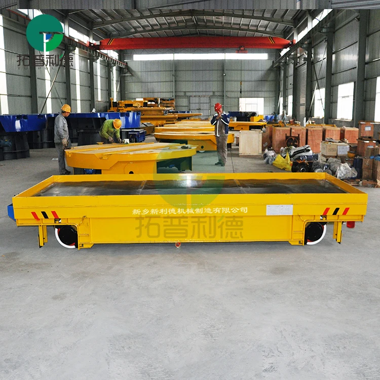 Remote Control Heavy Duty Motorised Transfer Electric Trolley for Plates