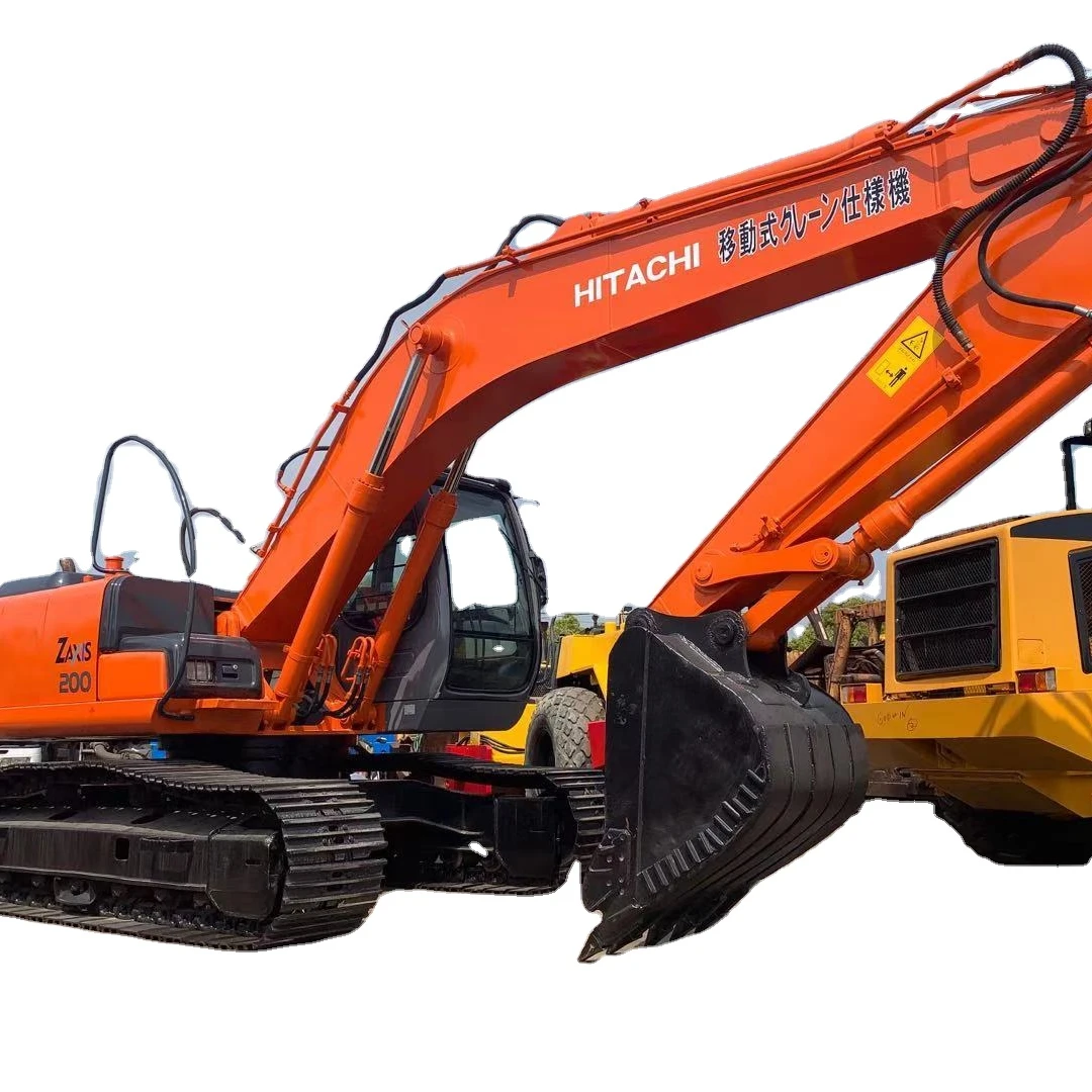Used Hitachi ZX200 Excavator - Powerful Digging Machine