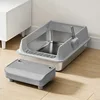 Light gray sand box