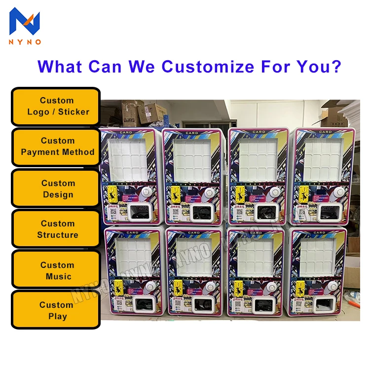 thumbnail interactive-video image 1 of 'Contact Us / OWNED BY' Custom Stickers – 9 Pack – For Vendstar Vending Machines 1 of 4