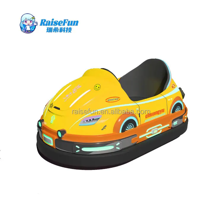 RaiseFun High-Speed Fiberglass Bumper Cars Turbo Boost Mode Outdoor Factory Wholesale Amusement Parks Thrill Rides Enhanced