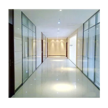 Aluminium frame office glass partition office glass wall partitions aluminum glass partition for office building