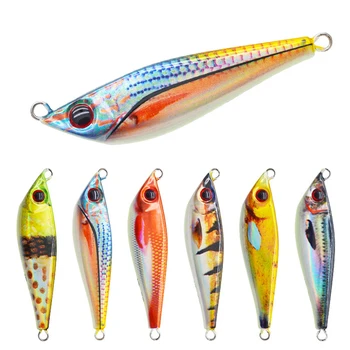 Guosong OEM 3D Printing Long Casting Fishing Metal Jig UV Luminous Hard Sinking Lead Jigging Lures – Metal Jig – view 4