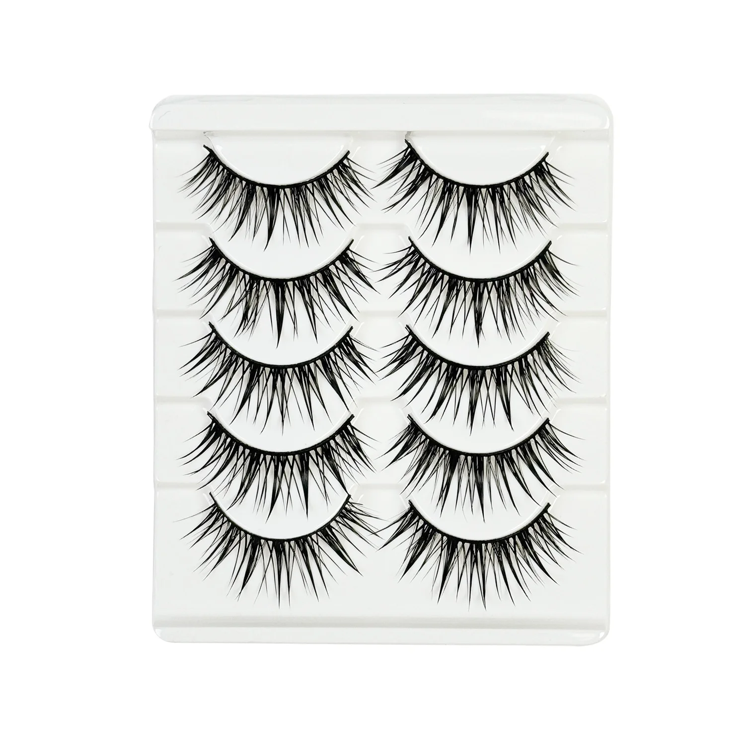 Wholesale 3d Strip Faux Mink Eye Lashes Vendors 25mm Faux Mink Lashes ...