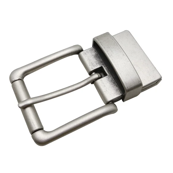 38mm Square Multi-Color Clip Buckles Double-Sides Turning System Reversible Pin Belt Buckle for Webbing Leather Strap
