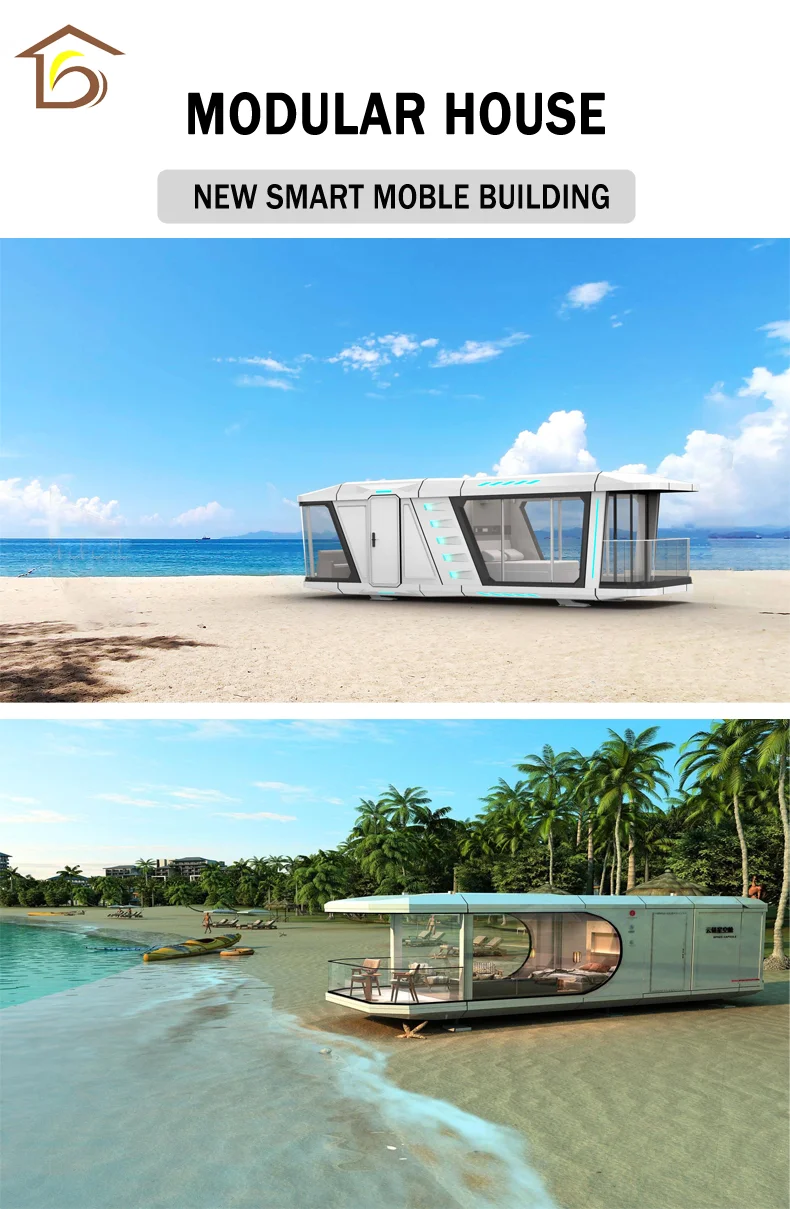 Moduler Homes - Beach Hotel Homestay Prefabricated Container House