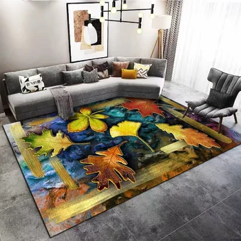 Soft Indoor Large Modern Area Rugs Shaggy Patterned Fluffy Carpets for Living Room and Bedroom