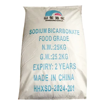 Food Grade Sodium Bicarbonate 99.7% Nahco Baking Soda Can Used For Fire Extinguisher Material Feed Additives