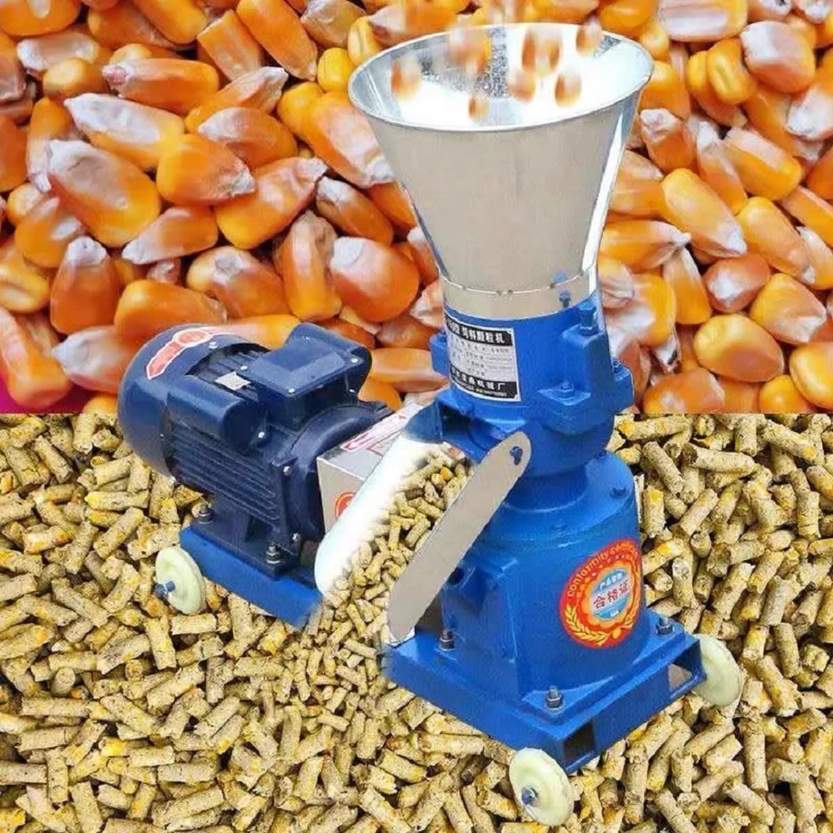 Livestock Feed Pellets Processing Technology & Equipment – Buy High Quality  Livestock Feed Pellet Machine for Feed Pellet Making