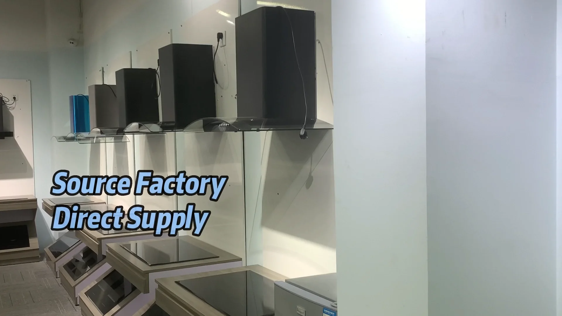 Cooker Downdraft Exhaust Fan Push Button Kitchen Island Extractor Heat