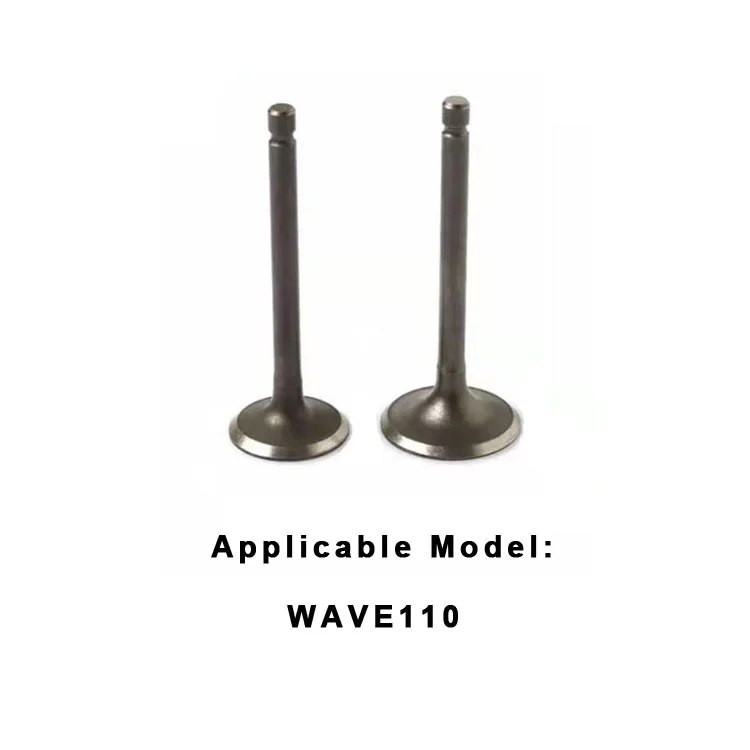 Впускной Выпускной клапан двигателя WAVE110 WAVE 110CC W110I WAVE110I W110, конкурентоспособные цены, запчасти для мотоциклов, множество