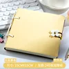 Flower buckle square ben-yellow-blank