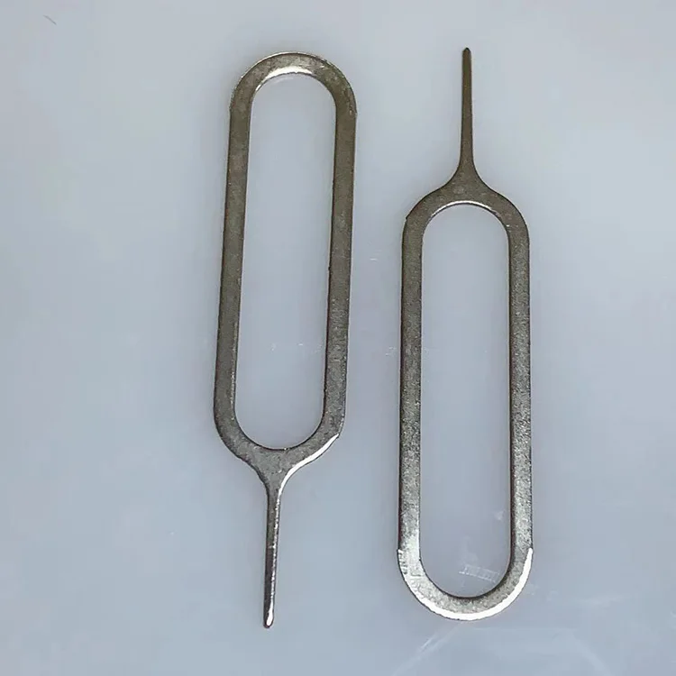 Stainless Steel Sim Card Tray Ejector Eject Pin Smart Phone Sim Card ...
