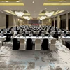 hotel wall to wall carpets --Gray
