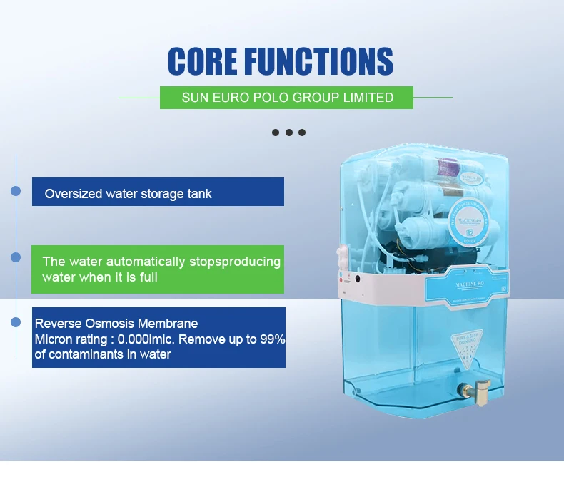 hot sell 400G/600G/800G/1200G Water purifier
