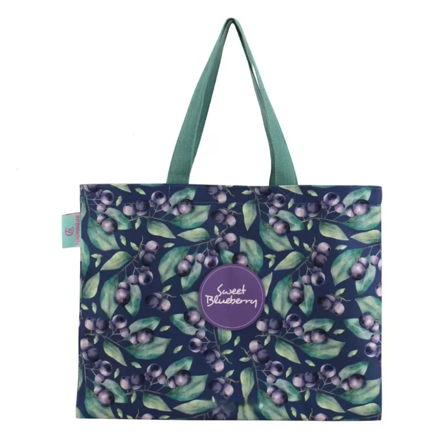 2025 New Fashion Style Non-Fading Print Canvas Shopping Bag Stylish New Shoulder Bag