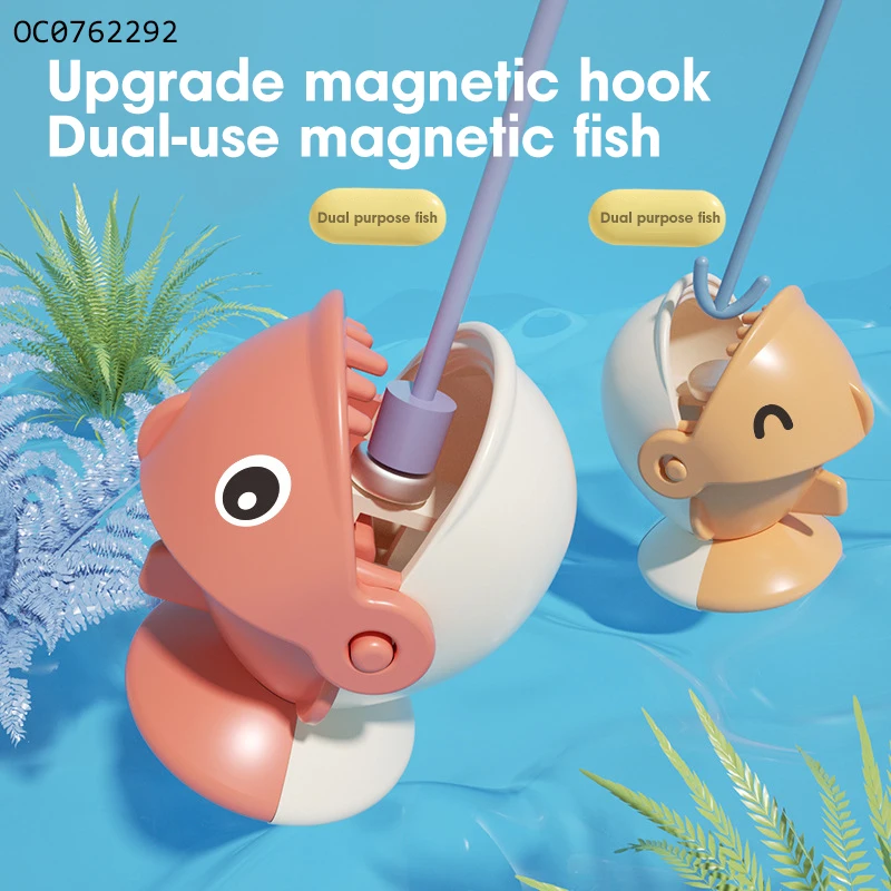 Board Game Plastic Rotating Fishing Rods Table Toy Kids With Light