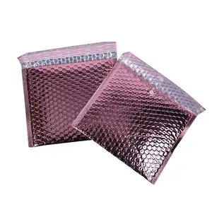 Custom Printed Logo Self Adhesive Plastic Envelopes Padded Mailing Poly Bubble Mailer Bag