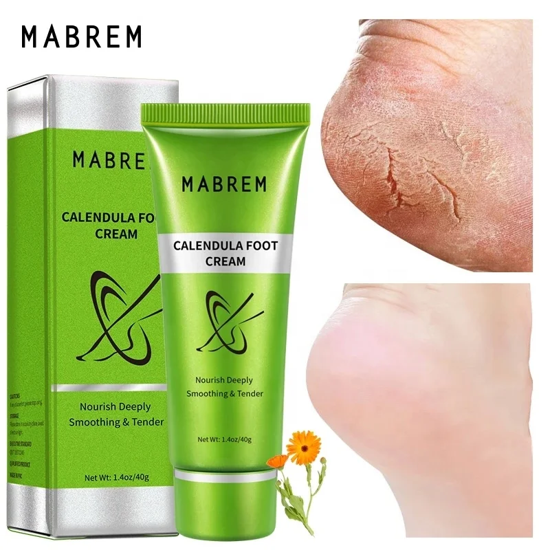 MABREM Calendula Ingredients Foot Care Remove Dead Skin Soft Nourishing Foot Cream