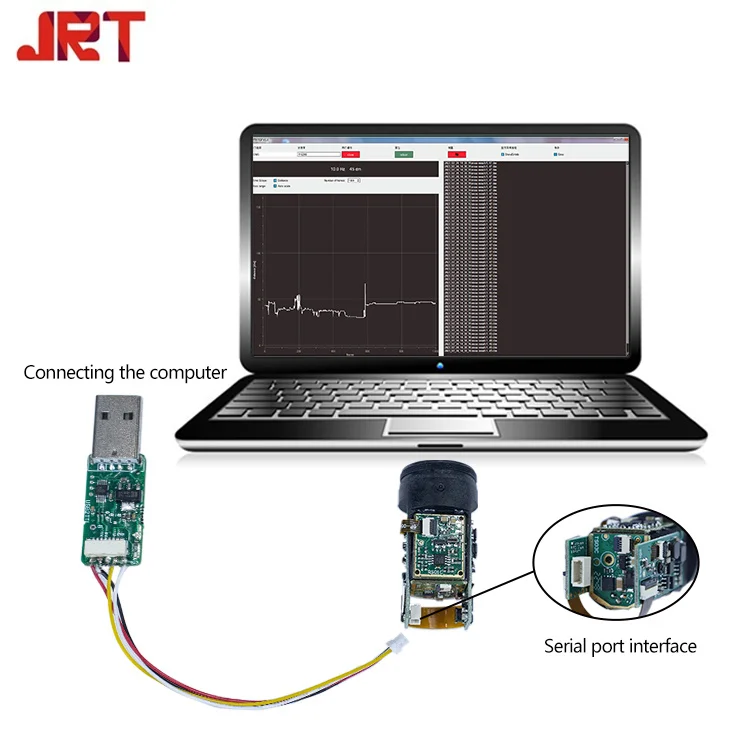 Monitor Ttl 1000m Laser Distance Sensor Rs485 TTL Laser Rangefinder Module Tc22 ...
