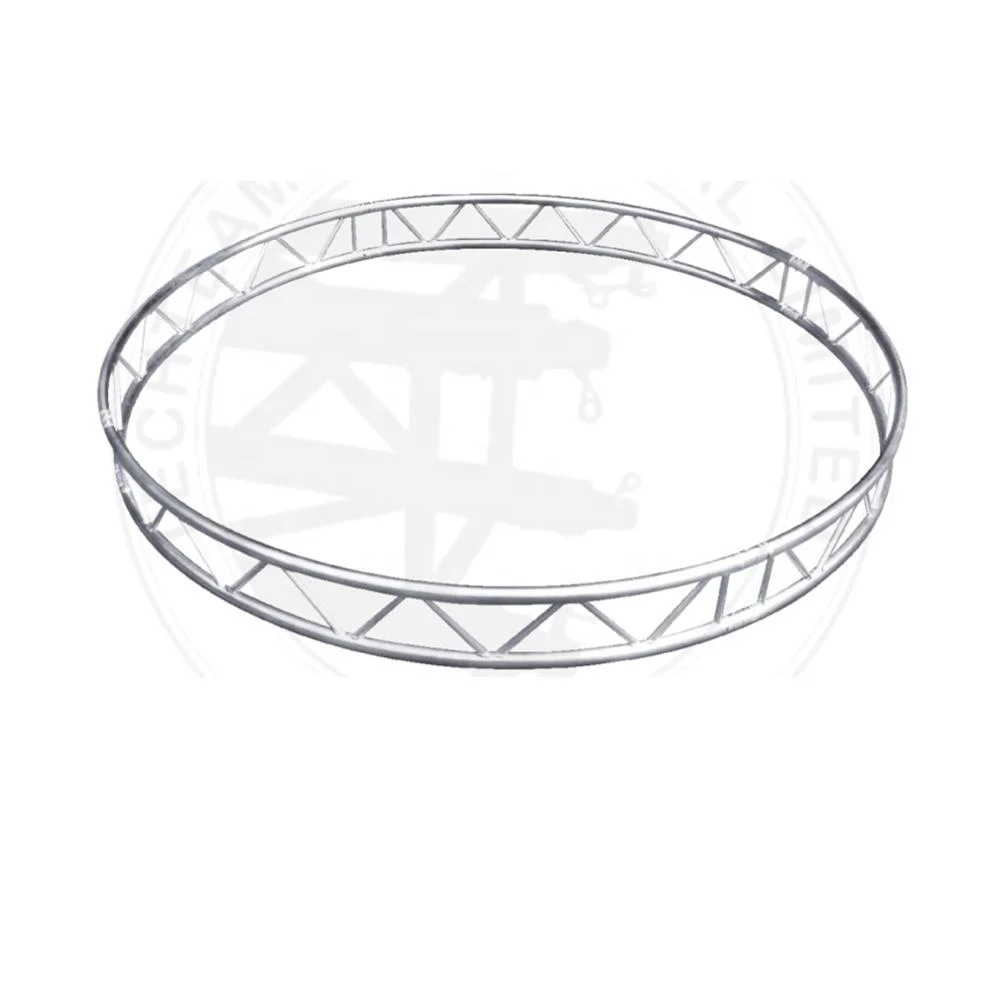 Smart DMX 512 Control Aluminum Rotary Circle Lighting Rotating Stage Truss for Sale