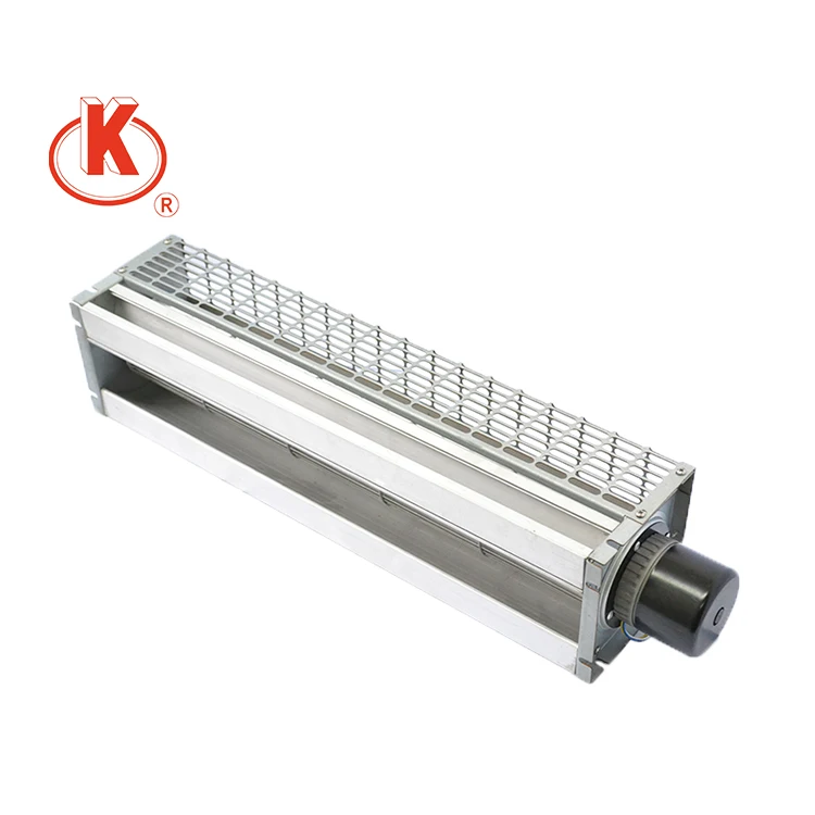 24V 80mm DC EC Cross Flow Fan Speed Adjustable