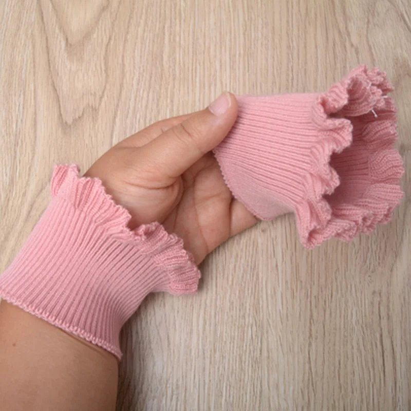 
Гофрированные ребристые манжеты, женские аксессуары для одежды, материалы для рукоделия 