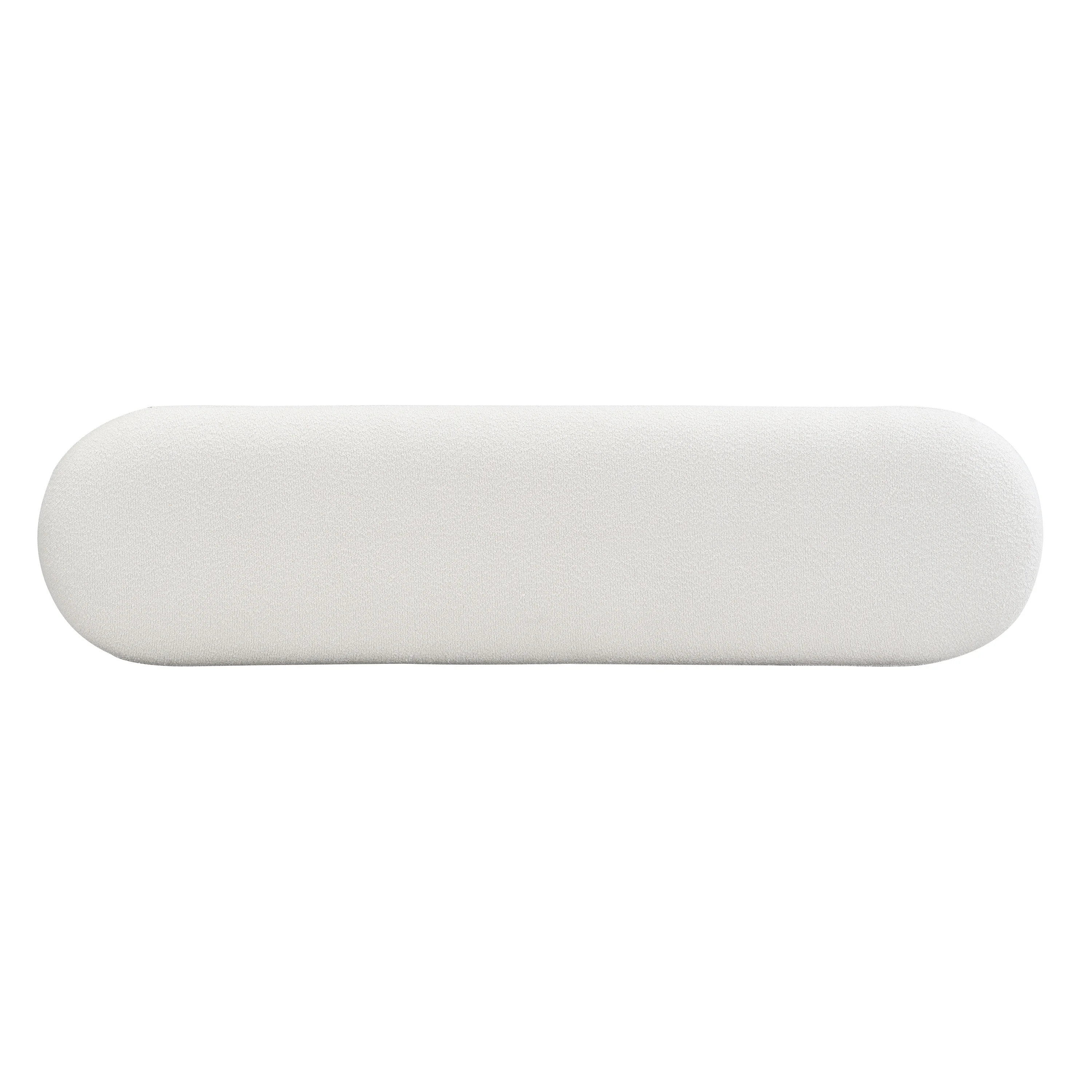 Elvarenae Orienne Bouclé Pedestal Bench — product detail