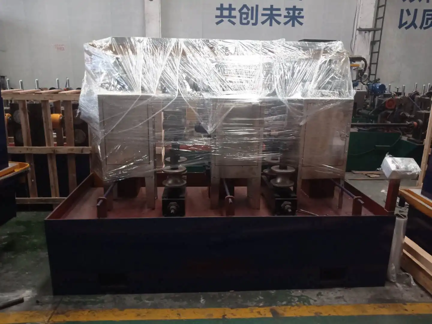 Galvanized Steel Pipe Machine / 6mm Small Stainless Steel Square Pipe Making Machine Price Buy