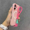 Jelly two-in-one[Deep pink+Rose Red carrying strap]