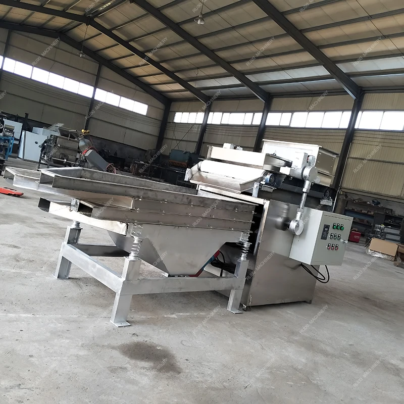 Fast Cutting Speed Roasted Cocoa Beans Grinding Crushing Machine Almond Red Dates Chopper Chopped Peanut Shredding Grading Line