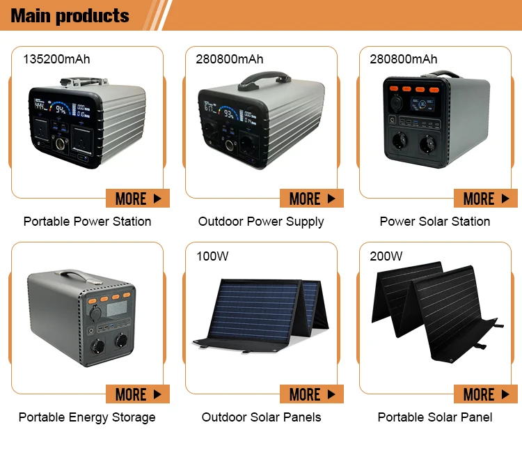 3000w Portable Solar Power Station With Ups For Outdoor Camping 3300w