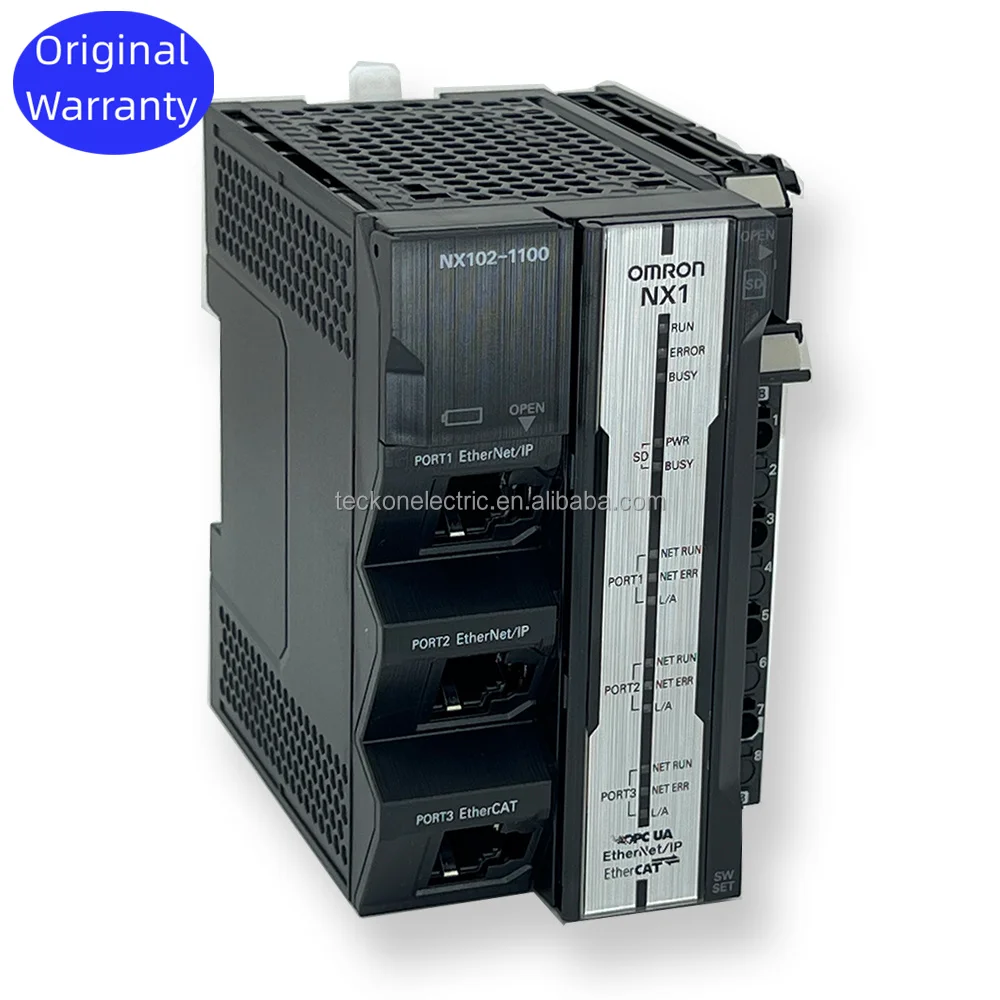 Uusi alkuperäinen NX-sarja NX1 CPU-yksikkö NX102-1020 NX102 Tietokantayhteys Teollisuusautomaatio-ohjaus NX102-1020 CPU