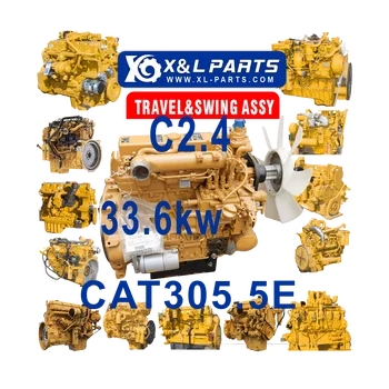 Excavator E306 Diesel Engine CAT C2.4 C2.4-M-DI-ET05 Kubota V2403 engine assembly for Caterpillar.