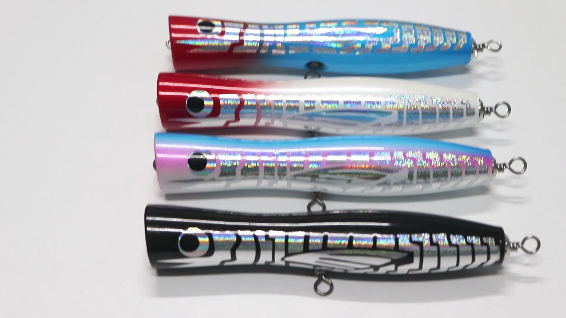 Jy35 Wooden Popper Lure 80g Wood Fishing Lures Long Throw Road Sub