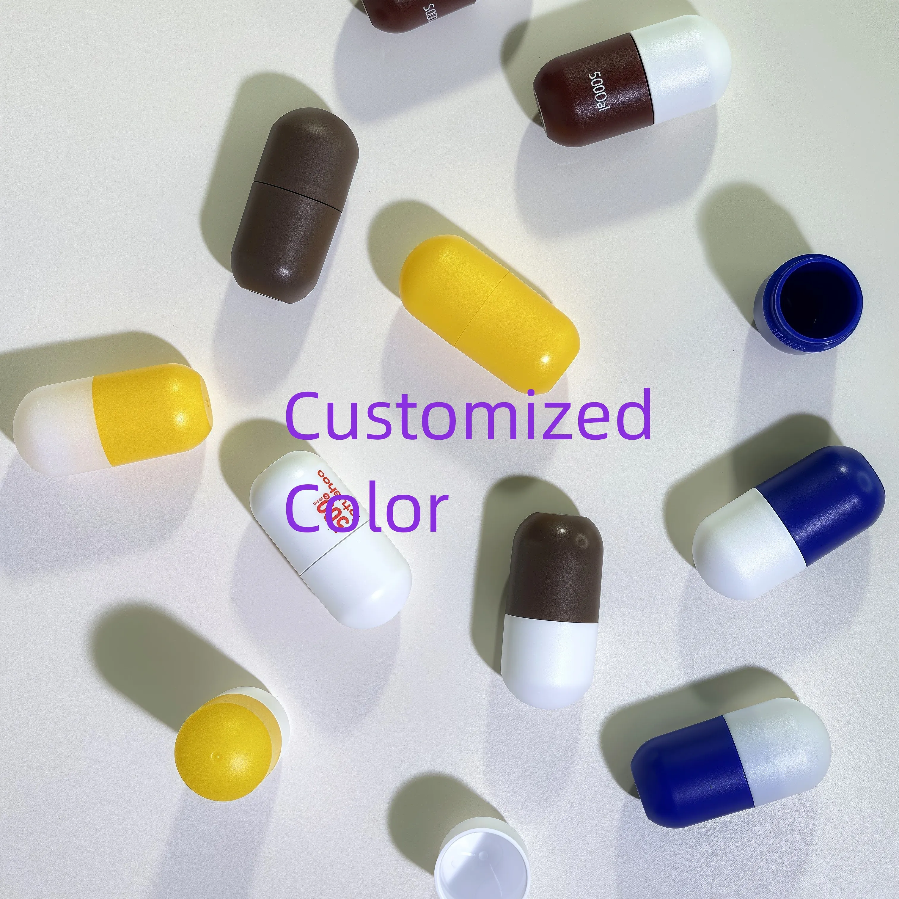 Portable Disposable Plastic PP Cup with 7ml Capacity and Aluminum Foil Lid for Food Grade Applications