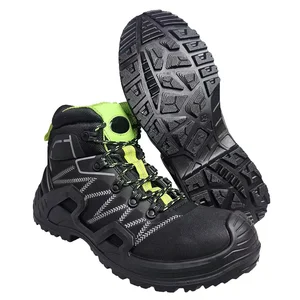 New Style Sports Protective Shoes Hot Selling Microfiber Leather Steel Toe Anti-smash Anti-puncture Safety Footwear for Unisex