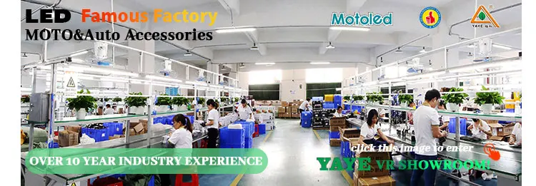 YAYE 5.75 Inch GN125 LED Motorcycle Headlight with High Thermal Conductivity Aluminum Shell and Semi-Assembly Design