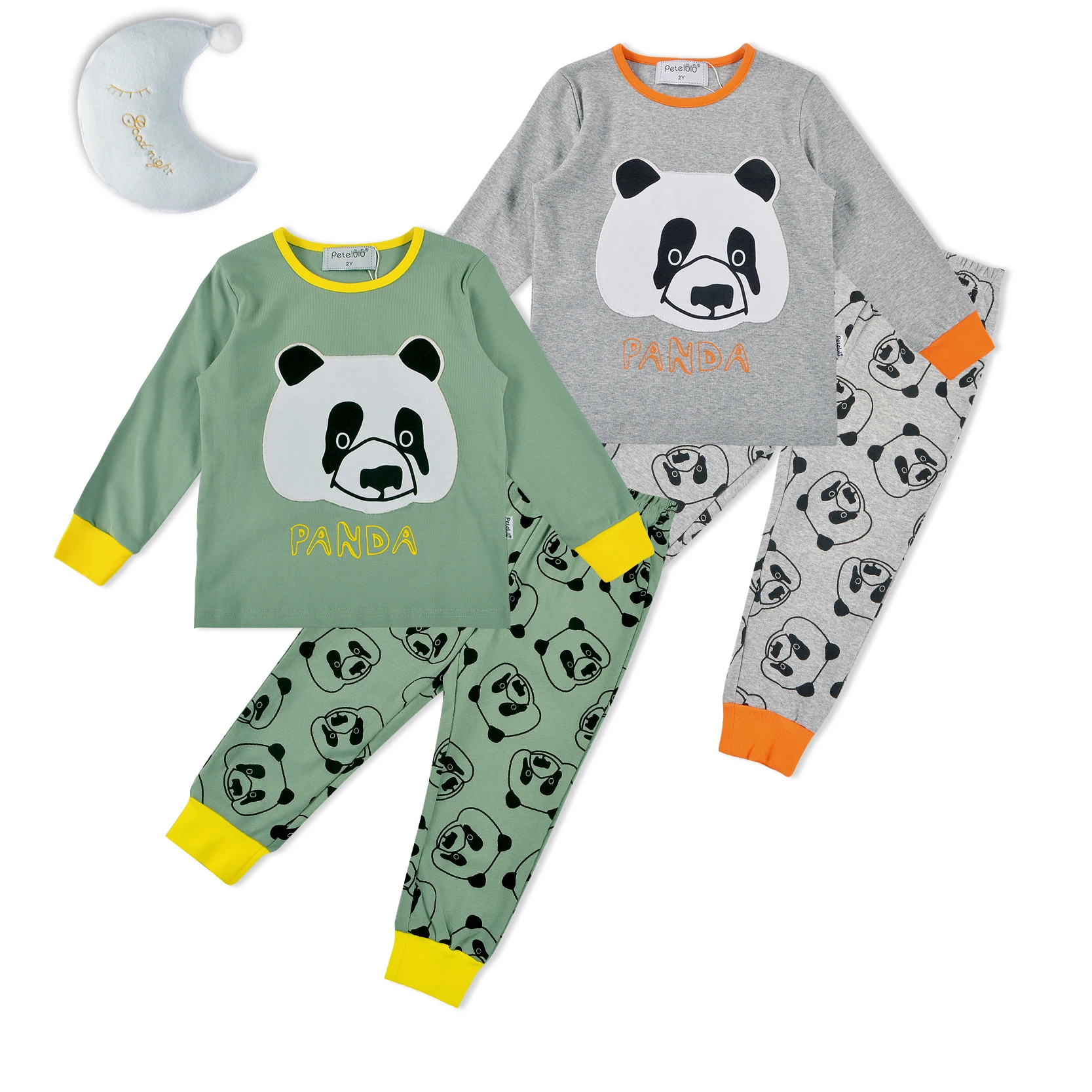 Pigiama Termico Di Natale Per Bambini - Set A Maniche Lunghe Per Ragazzi E Ragazze, Taglie 3T-10T