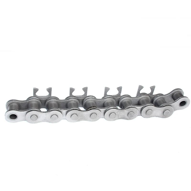 16b-2 08b 32b 48b Stainless Steel 40 Mn 100 Transmission Conveyor Short Pitch Roller Chain With Attachment