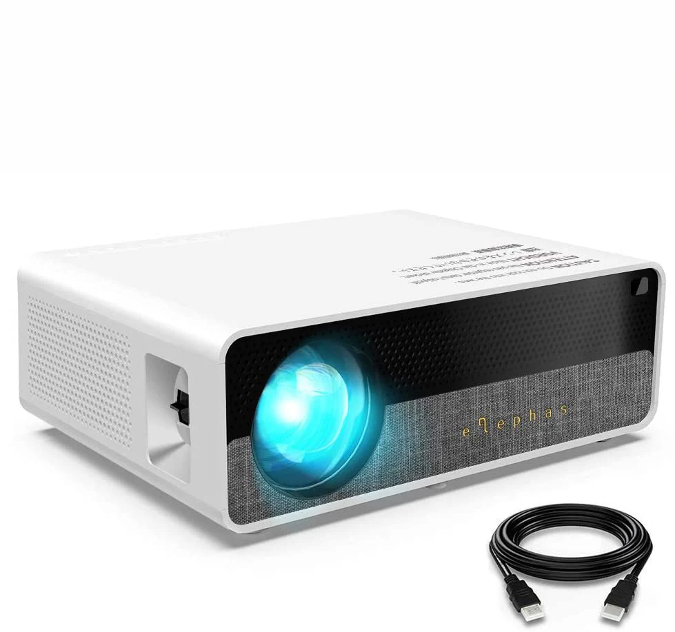 4k Video Smart Wireless Pico Projector Factory Supply Support 3d Business LED Speaker Focus Lamp Battery Style Chip Outdoor RAM