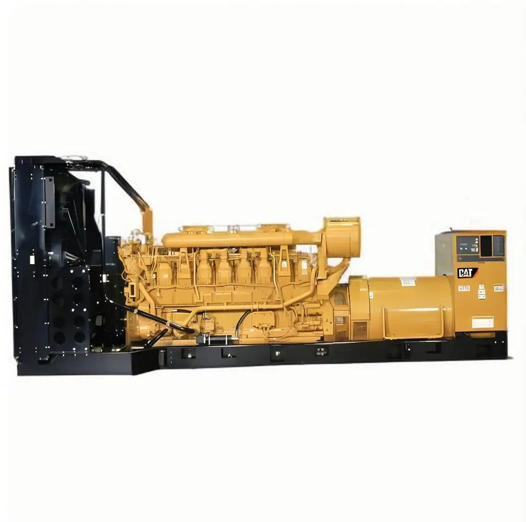CAT 1460kw/1825kva Silent Diesel Generator Set ATS Remote Control 3-Phase 60Hz1500rpm Direct Current Factory Backup Power Supply