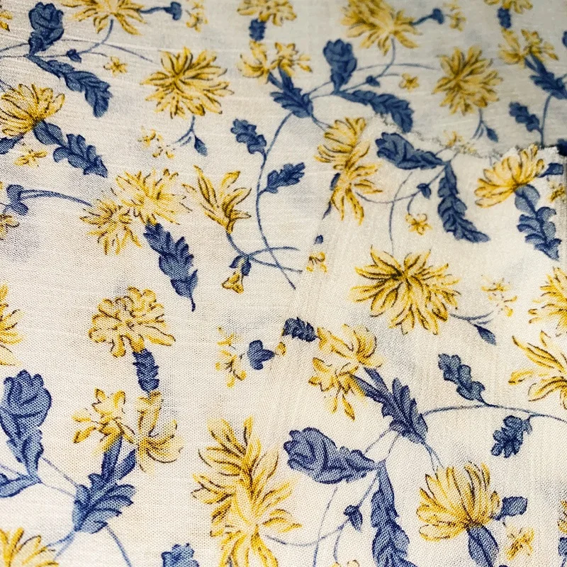 Новый продукт 100% искусственная ткань 6060/90*70 креп-принт тканый