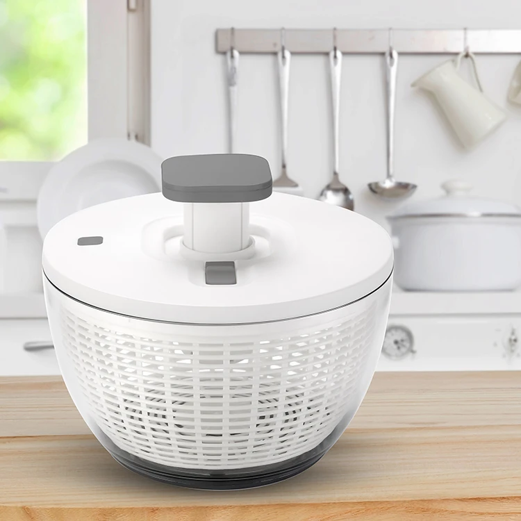 Обезвоживатель для фруктов, бытовой обезвоживатель для фруктов и салатов, ручной Большой Кухонный Спиннер для овощей и салатов