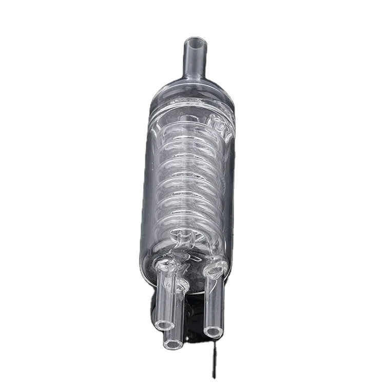 Factory Custom High Temperature Resistant Transparent Quartz Tube Glass Tube Spiral Glass Tube