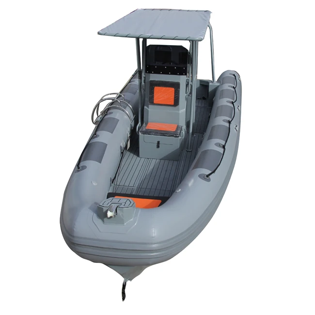 Open Fishing 23ft RHIB 700 High Speed ORCA/Hypalon/PVC Aluminum RIB ...
