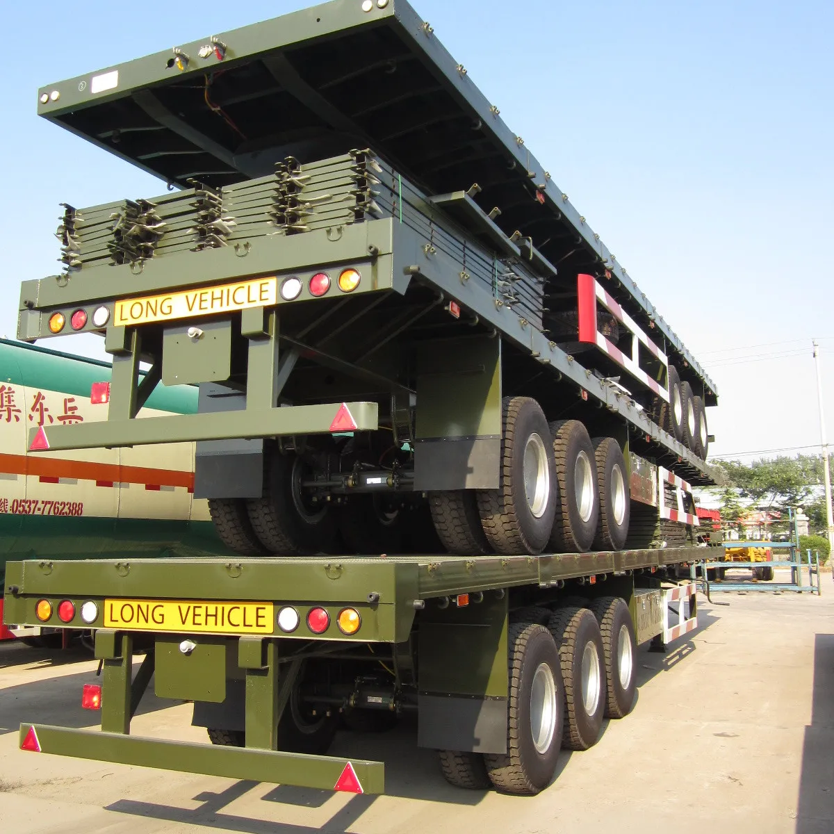 Низкая цена 3 оси сборный дом с доставкой в бортовой полуприцеп