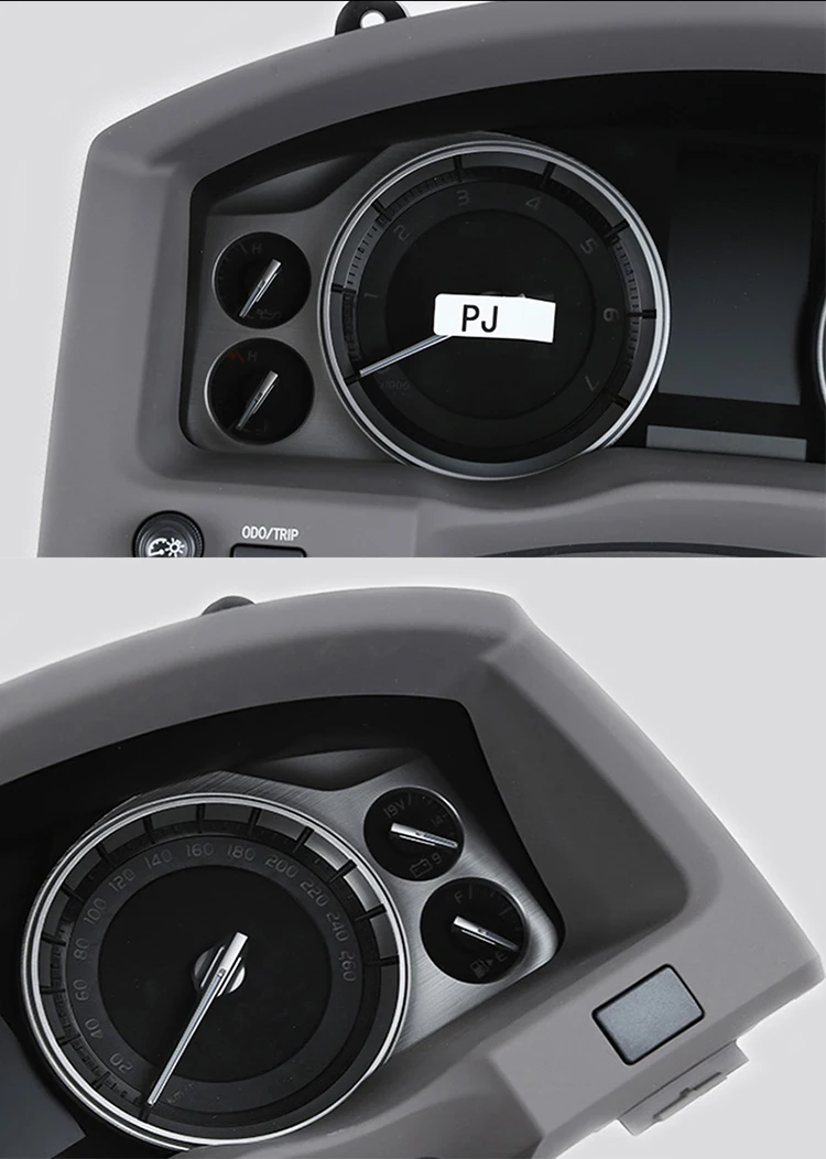 New Arrived LCD Digital Meter Speedometer Dashboard Auto Parts for Land Cruiser LC200 2016-2020 Car Accessories Display Function