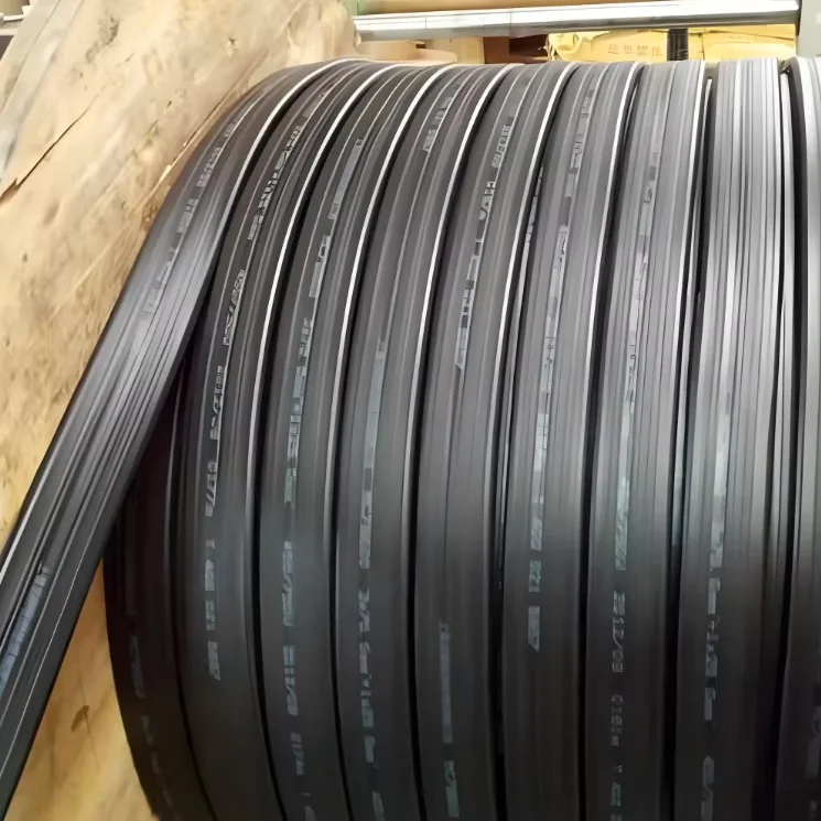 High quality YFFB24*1 flat elevator cable 2-11 cores 1.5-4.0 sq.ft. abrasion-resistant traveling crane hoist flat wire and cable